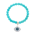 12 Ancient Silver Evil Eye 5626