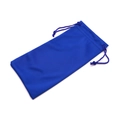 Portable royal blue microfiber drawstring pouch for eyewear and mobile phone storage - Sapphire Blue / 18*9CM