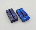 Deep blue and purple starry sky infinity cubes for stress relief and fun - Starry Blue