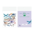 Adesivi decorativi a forma di libellula acquerello in PET impermeabile 40 pezzi - Libellula