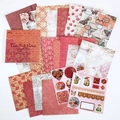 Adesivi serie Time Book vintage con fiori e farfalle per decorazioni scrapbooking DIY - Flora nel Mondo Umano (2)