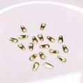 Placas de conexión ovaladas chapadas en oro de 14k para creación de joyas DIY - Oro de 14k Color Preservado
