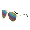 Gold Frame Multi-color Lens