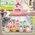 Nine-tailed fox ceramic incense burner blind box collection with 6 regular and 1 hidden style - Prosperous Fairy Small Box Series / Full Box Set