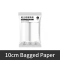 Set van 2 witte pluizenroller navullingen 100mm met 60 gemakkelijk afneembare vellen - Pluizenroller navulling / Wit (10cm verpakt navulling 2 stuks)