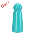 Gourde isotherme 350ml vert menthe en acier inoxydable avec bouchon rond brillant - Vert