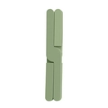 Sottopentola pieghevole in silicone verde Morandi resistente al calore per cucina - verde oliva