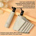 Off-white automatic UV umbrella with 8-rib structure and black heat-shielding coating - Automatic Uv Automatic Umbrella Beige / Gift Box Not Included