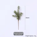 Artificial pine branch with pine cones 35cm tall for Christmas decor - Branch (Small) (A46-20127)