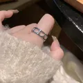 S925 sterling silver hollow heart ring with elegant openwork design for women - Openwork Heart Sweet Cool Style (J3913)