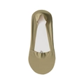 Seamless ice silk low-cut invisible socks in olive green for women, anti-slip design - One Size / Green