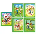 Magic water drawing book with puppy cartoon patterns and reusable coloring pages - Single-coil Thick Paw Patrol Bag (includes Pen And Opp Bag)