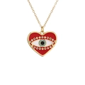 Red Heart Evil Eye