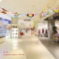 Cartoon animal pilot theme party banner featuring bear and tiger pendants in 18x21cm size - Animal Pilot (LU-22)
