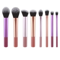 8-teiliges Profi-Make-up-Pinsel-Set mit Aluminiumgriffen für Puder und Foundation - 8-teilige Langrohr-Make-up-Pinsel