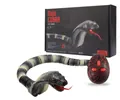 Remote control king cobra toy with black yellow stripes, egg controller and gift box - Black Cobra (380g)