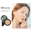 Feuchtigkeitsspendende Cushion Foundation 02 Nature mit Pilzschwamm und natürlichem Finish - 02# Natürliche Farbe