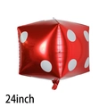24 Inch Red Dice