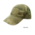 Tactical camouflage baseball cap with velcro patch in forest pattern, breathable mesh hat - One Size / A-TACS FG