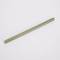 Reusable olive green Tritan plastic straw for water bottles with 1cm wide opening - 1*20cm / Matcha Green