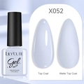 LILY'CUTE light purple blue gel nail polish X052 in glossy and matte finishes - Light Periwinkle (52)