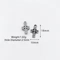 Retro zilveren legering kruishangers met Keltische patronen voor DIY sieraden - Antiek Zilver szj009z18