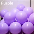 Bunch of shiny purple macaron balloons for elegant festive party decorations - 5 Inch/1.1g/200 Pieces / Macaron Purple
