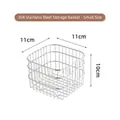 Small 304 stainless steel square storage basket for kitchen sink, 11x11x10cm size - Small (11x11x10cm)