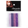 Sparkly purple glitter bobby pins in various shades for women hair styling - S199-11 [5.1cm 20Pcs Set - Purple Series]