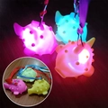 Set di giocattoli a forma di pesce palla luminosi in rosa blu e arancione - Grande Pesce Bolla Con Cordino