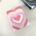 Pink and purple gradient 3-inch heart photo album collect book for polaroid cards - Pink Gradient