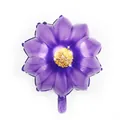 18 Inch Purple Flower