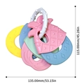 Pineapple Teether [Macaron Color]