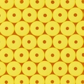 Perline gialle piatte e tonde in pasta polimerica per la creazione di gioielli fai da te - Giallo