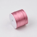 Rocchetto di cordino di raso rosa antico da 1,5 mm per gioielli fai da te e nodi - Rosa fagiolo