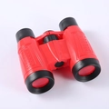 6X30 children's toy binoculars in black and red plastic finish for outdoor play - 6x30 With Compass Color Box / Red