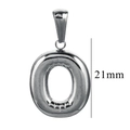 Letter O / Steel
