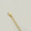 Elegant gold initial M pendant necklace with a delicate chain for women daily wear - Letter M(WXL2998)