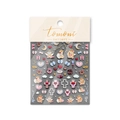 Autocollants ongles japonais mignons avec anges vintage, ours et étoiles TO 2759 - Série Ange (TO 2759)