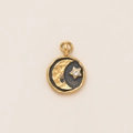 Bronze Moon Star Pendant