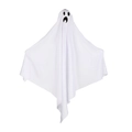 Weiße Halloween-Geisterdeko mit runden Augen und offenem Mund für den Außen- und Innenbereich - Ghost-Stil 4