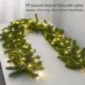 PE Garland Round Type With Light