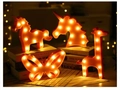 LED novelty lamp set featuring unicorn and giraffe shapes for warm room decoration - Butterfly