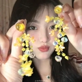 Long Floral Beaded Style (15#)