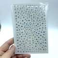 Sparkling iridescent acrylic diamond stickers in various sizes for face and nail art - 11x16cm / Iridescent Shimmer Diamond