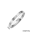 107 Steel-colored Bracelet