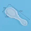 Silicone mold for resin hand mirror shaped craft measures 17x6x0.7cm and weighs 30g - Magic Mirror Lid Mold