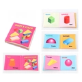 Educational baby cloth book with colorful geometric shapes and tear-resistant fabric - Shapes And Colors