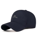 Casquette de sport bleu marine respirante à séchage rapide avec logo R SPORTS brodé - Réglable / Bleu marine