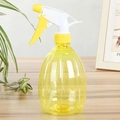 Spruzzatore da giardino giallo traslucido con texture a coste e impugnatura a pompa ergonomica - Giallo